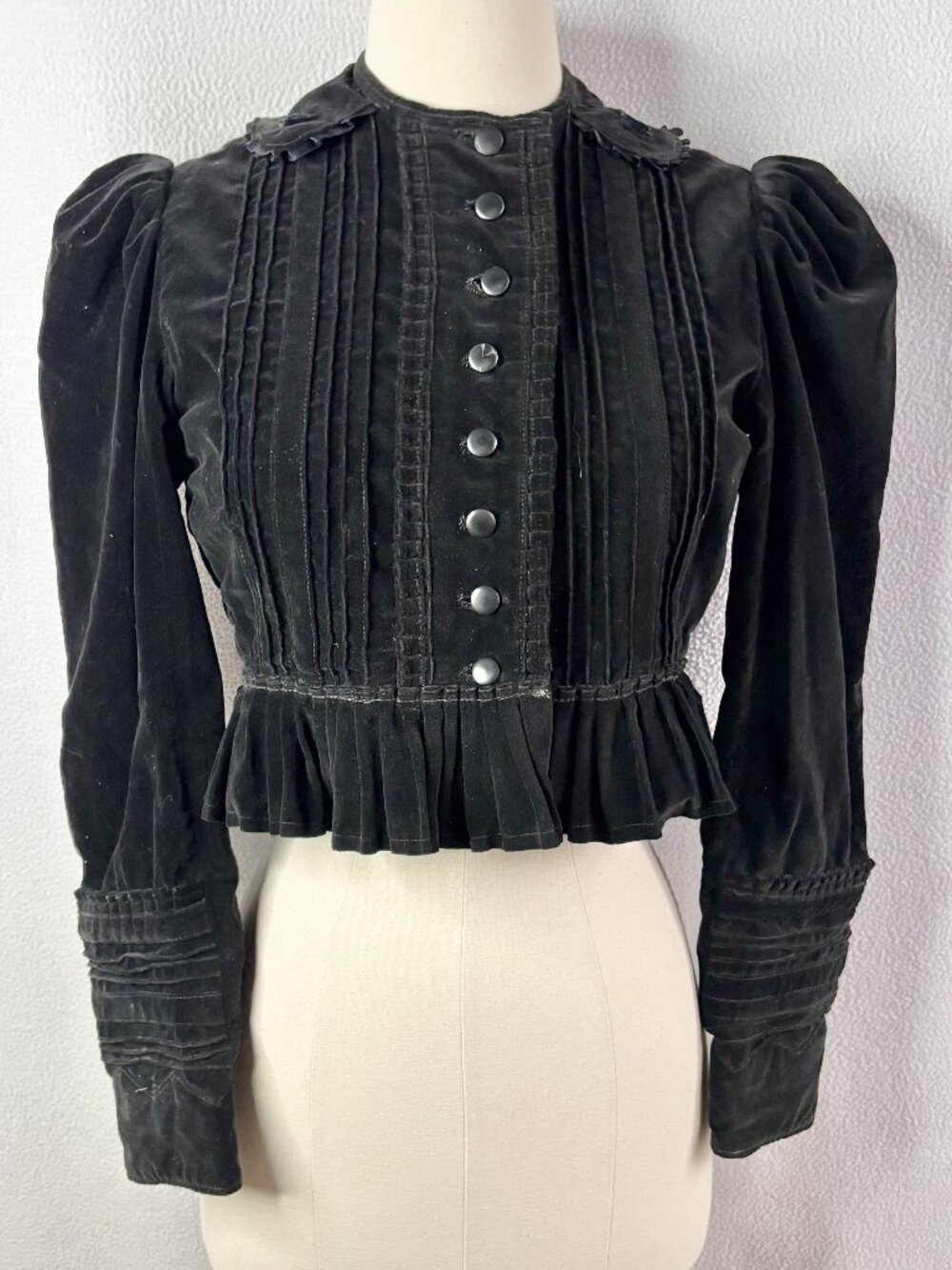 Szeki Hungarian Transylvanian Handmade Folk Jacket with Peplum